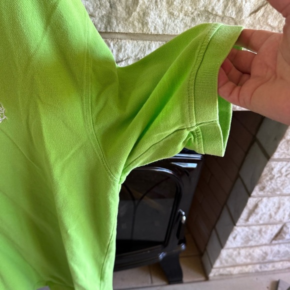 South Pole Lime Green Polo Shirt Classic Design Large - Picture 5 of 6